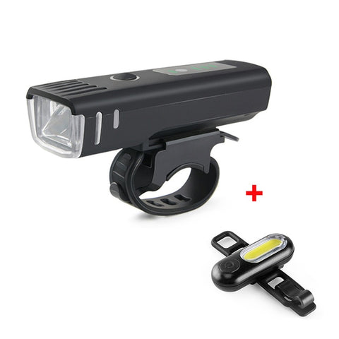 250 Lumen Flashlight For Bicycle Anti-glare Smart Bike Light USB Rechargeable MTB Front Lamp Cycling Headlight Bike Accessories
