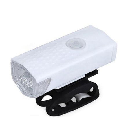 Bike Light USB Rechargeable 300 Lumen 3 Mode Bicycle Front Light Lamp Bike Headlight Cycling LED Flashlight Bike Accessories