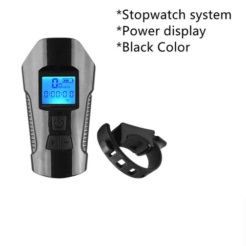 Bicycle Light Set Bike Front Light Rechargeable Bicycle Computer Light With Horn Cycling Flashlight Headlight Led Bike Tail Lamp