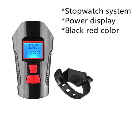 Bicycle Light Set Bike Front Light Rechargeable Bicycle Computer Light With Horn Cycling Flashlight Headlight Led Bike Tail Lamp