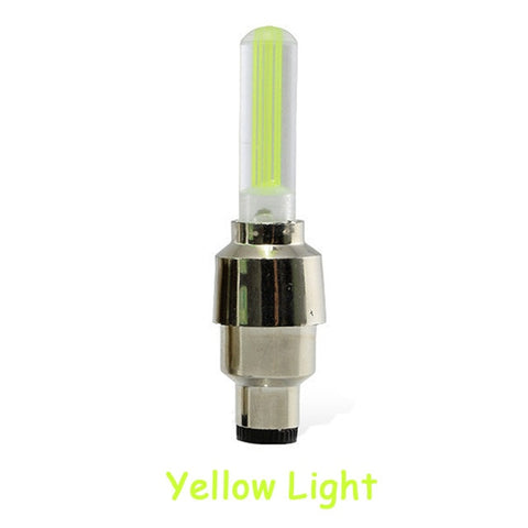 Bicycle Lights with Batteries Wheel Spoke Lamp LED Bike Valve Lights Tyre Tire Valve Cap MTB Bike Light Bicycle Bike Accessories