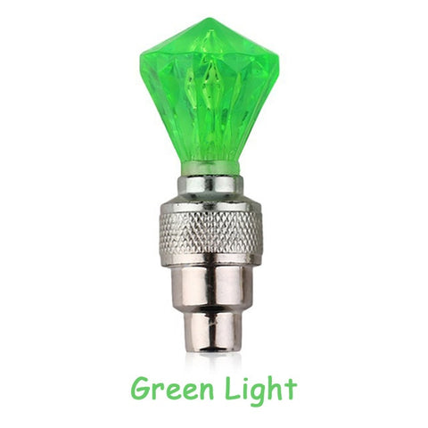 Bicycle Lights with Batteries Wheel Spoke Lamp LED Bike Valve Lights Tyre Tire Valve Cap MTB Bike Light Bicycle Bike Accessories
