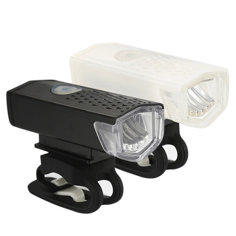Bike Light 3 Modes 300 Lumens LED  For Bicycle Light Usb Rechargeable Front Light Lamp Headlight Cycling Light Bike Accessories