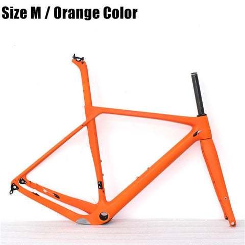 Toray Full Carbon Fiber Gravel Bike Full Carbon Gravel Bicycle Frame 700*40c 142*12 Size S/M/L/XL Cyclocross Road Bike Frameset